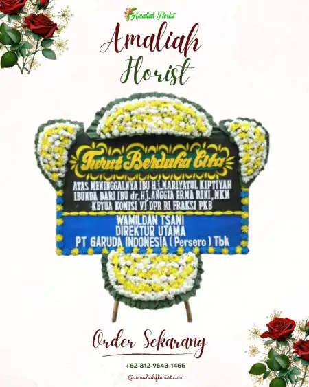 Papan Bunga Duka Petojo Utara